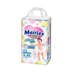 Kao 花王 Merries 婴儿拉拉裤 L44片 *5件