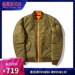 izzue男装简约羽绒服2018秋冬新品修身保暖7177F8B