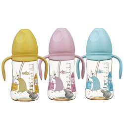 rikang 日康 宽口有柄自动奶瓶 RK-3165 240ml *7件