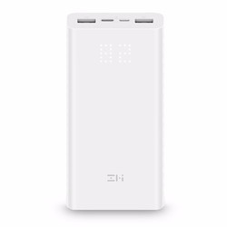 ZMI 紫米 QB821 双向快充数显移动电源 20000mAh