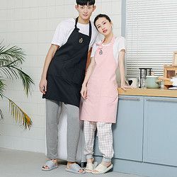 网易严选 黑凤梨 情侣围裙 2条装