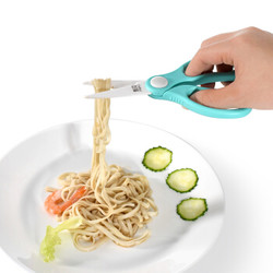 新贝(NCVI)婴儿辅食剪 新生儿 勺子 碗 筷子陶瓷辅食剪刀8328 *4件