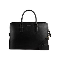 BURBERRY 博柏利 3998951 男士黑色公文包手提包单肩包