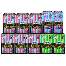 苏菲口袋魔法棉柔日夜组合箱装卫生巾（零味感10P×6包+森呼吸9片×2包+夜用290 7片×2包）