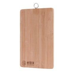 好管家 轻便竹木菜板 33*22*0.9cm +10双光板筷